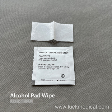 Disposable Antiseptic Isopropyl Alcohol Pad